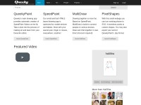 Desktop screenshot for queeky.com