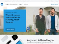 Desktop screenshot for adt.com