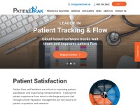Desktop screenshot for patienttrak.net