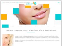 Desktop screenshot for clinique-esthetique-tunisie.fr