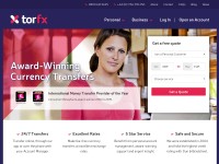 Desktop screenshot for torfx.com