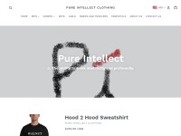 Desktop screenshot for pureintellectclothing.com