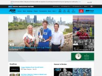 Desktop screenshot for atptour.com