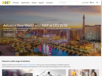 Desktop screenshot for nxp.com