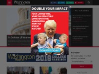 Desktop screenshot for washingtonmonthly.com