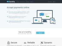 Desktop screenshot for quickpay.net