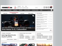 Desktop screenshot for formel1.de