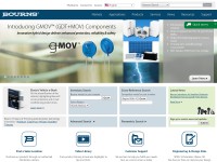 Desktop screenshot for bourns.com