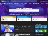 Desktop screenshot for fortnitetracker.com
