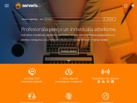 Desktop screenshot for serveris.lv