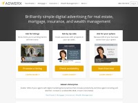 Desktop screenshot for adwerx.com