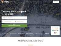 Desktop screenshot for shiply.com