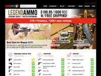 Desktop screenshot for guncritic.com