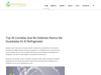 Desktop screenshot for foodworldblog.com