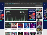 Desktop screenshot for loopmasters.com