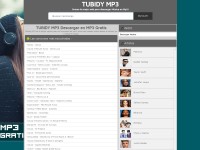 Desktop screenshot for tubidy-mp3.cc