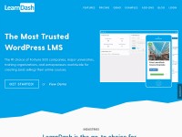 Desktop screenshot for learndash.com