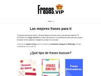 Desktop screenshot for frases.vip