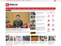 Desktop screenshot for tintuc.vn