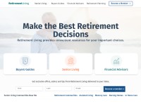 Desktop screenshot for retirementliving.com
