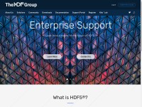 Desktop screenshot for hdfgroup.org
