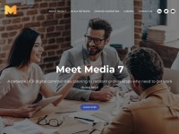 Desktop screenshot for media7.com