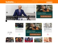 Desktop screenshot for sondakika.com