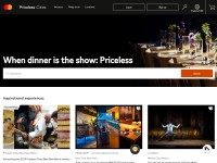 Desktop screenshot for priceless.com