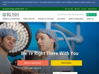 Desktop screenshot for rush.edu