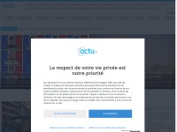 Desktop screenshot for actu.fr