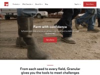 Desktop screenshot for granular.ag
