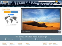 Desktop screenshot for travelblog.org