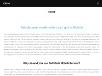Desktop screenshot for callgirlinmohali.com