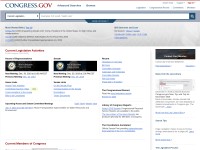 Desktop screenshot for congress.gov