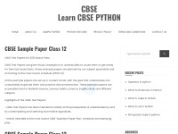 Desktop screenshot for cbsepython.in