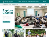 Desktop screenshot for coastal.edu