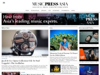 Desktop screenshot for musicpressasia.com