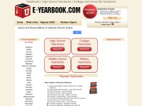 Desktop screenshot for e-yearbook.com