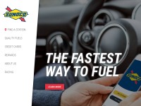 Desktop screenshot for sunoco.com