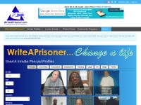 Desktop screenshot for writeaprisoner.com