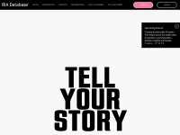 Desktop screenshot for riadatabase.com