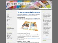Desktop screenshot for prepressure.com