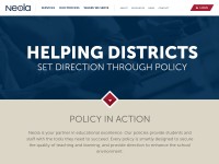 Desktop screenshot for neola.com