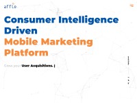 Desktop screenshot for affle.com