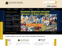Desktop screenshot for stevieawards.com