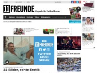 Desktop screenshot for 11freunde.de