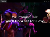 Desktop screenshot for uncsa.edu