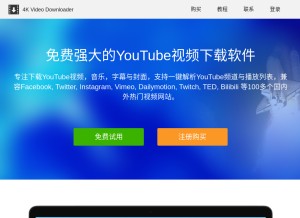 How 4kvideodownloader.com looks like on a tablet such as an iPad.