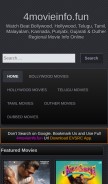 How 4movieinfo.fun looks like on a mobile device such as an iPhone.