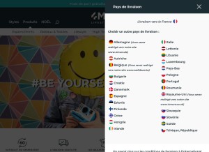 How 4murs.com looks like on a tablet such as an iPad.